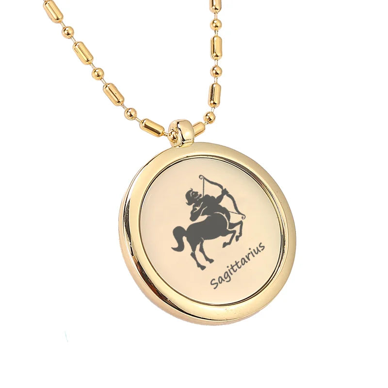 Original Scalar Japan Technology Nano Quantum Ion Science Pendant Benefits Double Sided Twelve Constellations Energy Pendant MegaBDM
