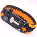 Whistle Buckle Survival Bracelet Outdoor Emergency Paracord Bracelet for Camping Hiking Accessories