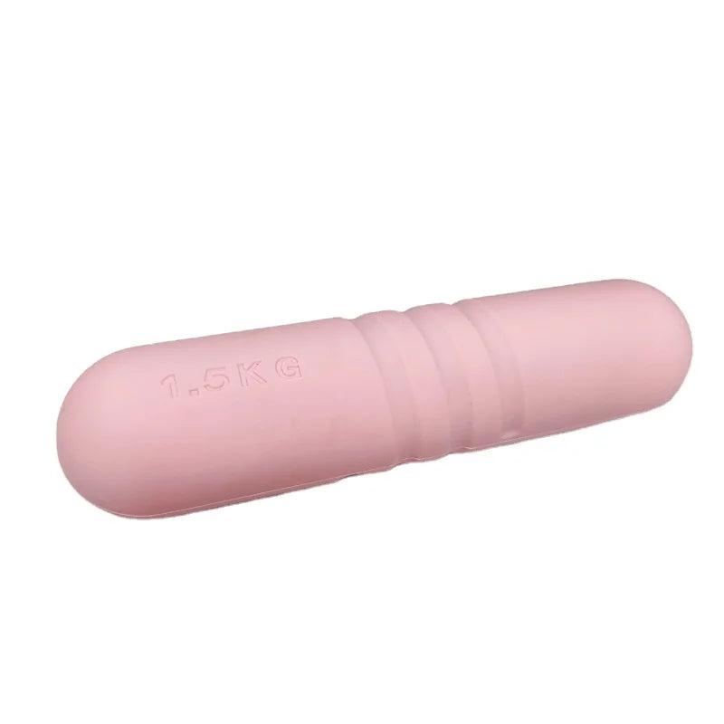 Home Portable Silicone Dumbbells Yoga Supplies Lightweight Exercise Items Weightlifting Exercise Women's Dumbbells