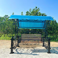 Add Charm to Your Garden with Handcrafted Wrought Iron Swings That Combine Artistic Design Outdoor Comfort Lasting Durability
