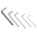 Taily Wholesale L Type Wrench 1.5mm 2mm 2.5mm 3mm 4mm 5mm 6mm 8mm Hex Key Set Factory OEM Types of Allen Hex Keys