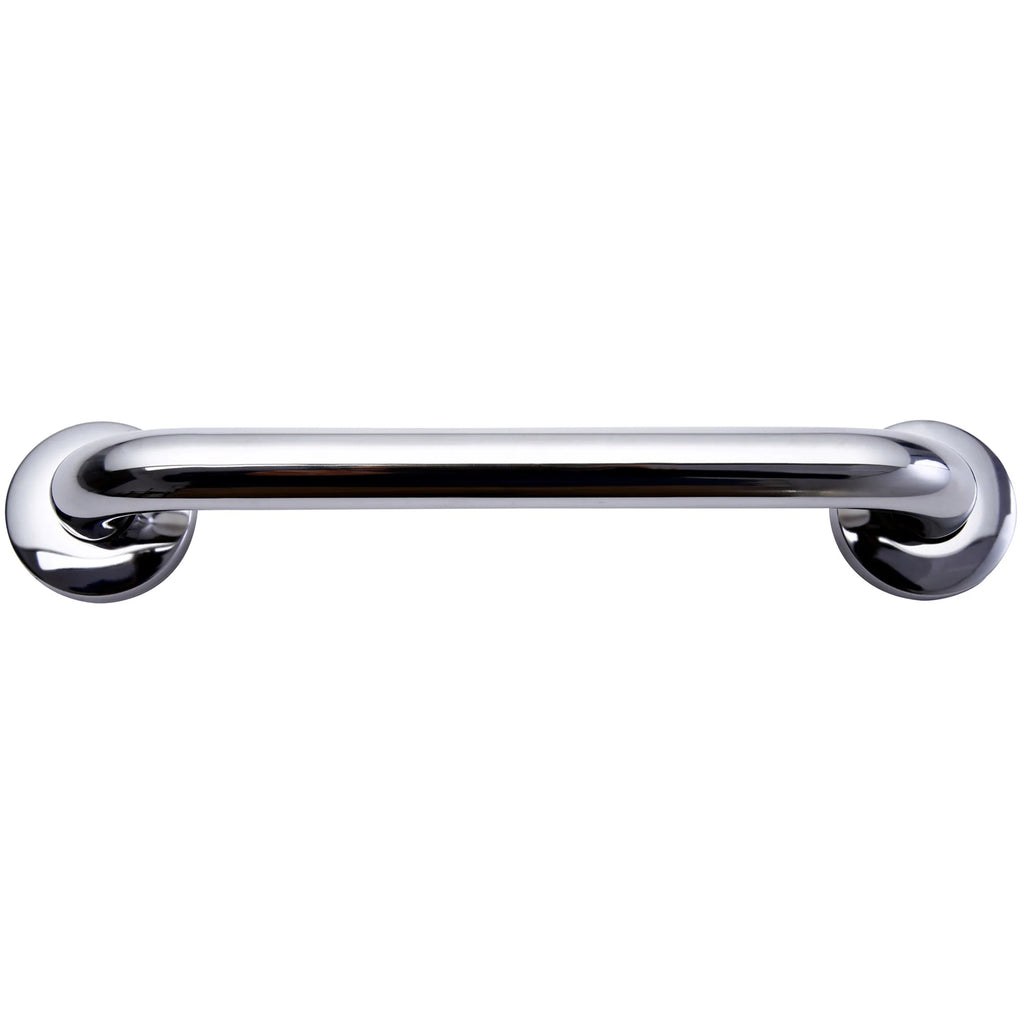 Bathroom safety grab bar 25 cm in chrome-plated steel