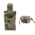 Tactical Roll-Up Drawstring Magazine Utility Pouch Folding Molle Dump Bag Pouch