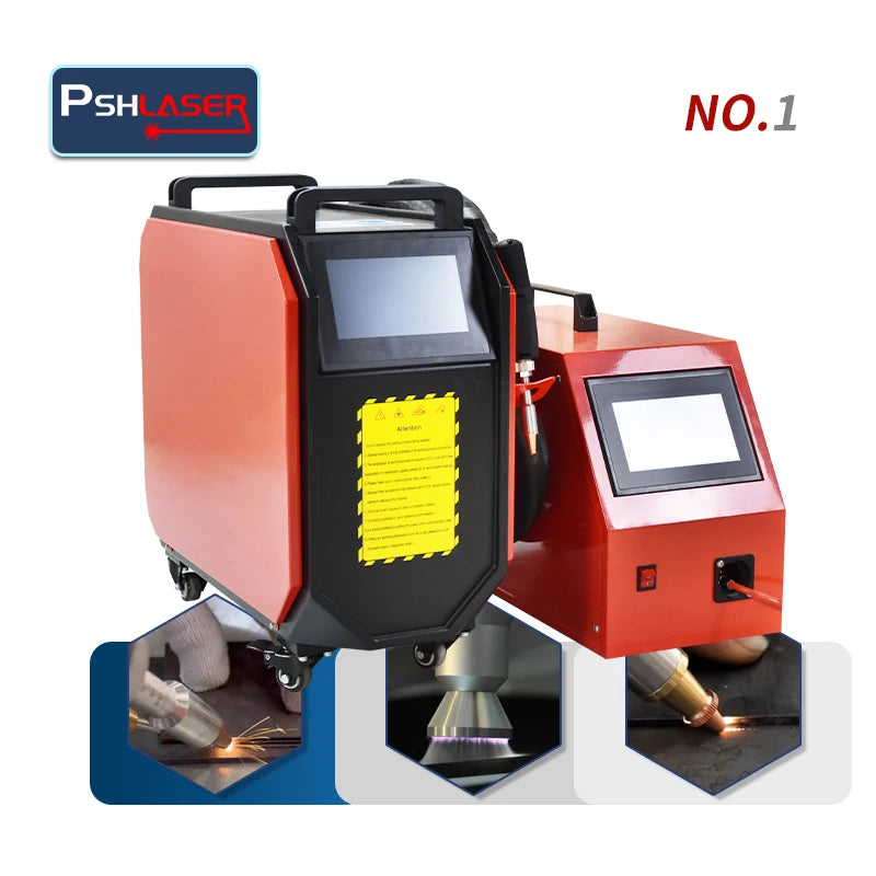 Welding Machine Laser air Cooling Portable Laser Welder 3 in 1 Handheld Welding Machine