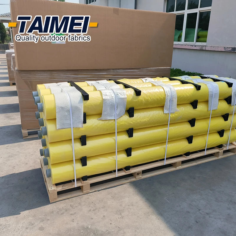 Yellow Cotton Packing Bale Wrap Film From Cotton Picker CP690 CP770 Harvester