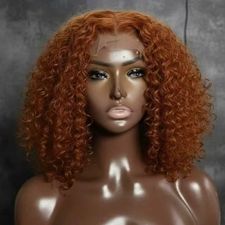 300 Density Wholesale for for Wig Black Women Natural Mix Short Bob Brazilian Remy Human Transparent Base Glueless Deep Wave