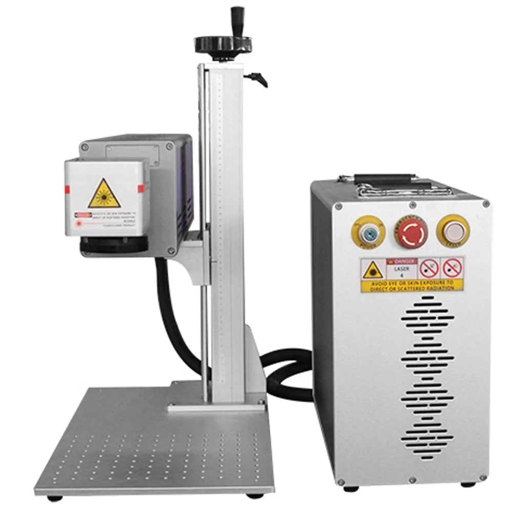 Vevor Sihao New Design Gold Silver Steel Jewelry Laser Cutter 50 Watt Price Laser Marking Machine with Rotary From China