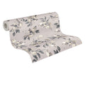 Made in Germany - Wallpaper rolls Floral Beige Black Cream Gold - Non Woven - Wallpaper Leaves for Walls - 1005 x 053 m