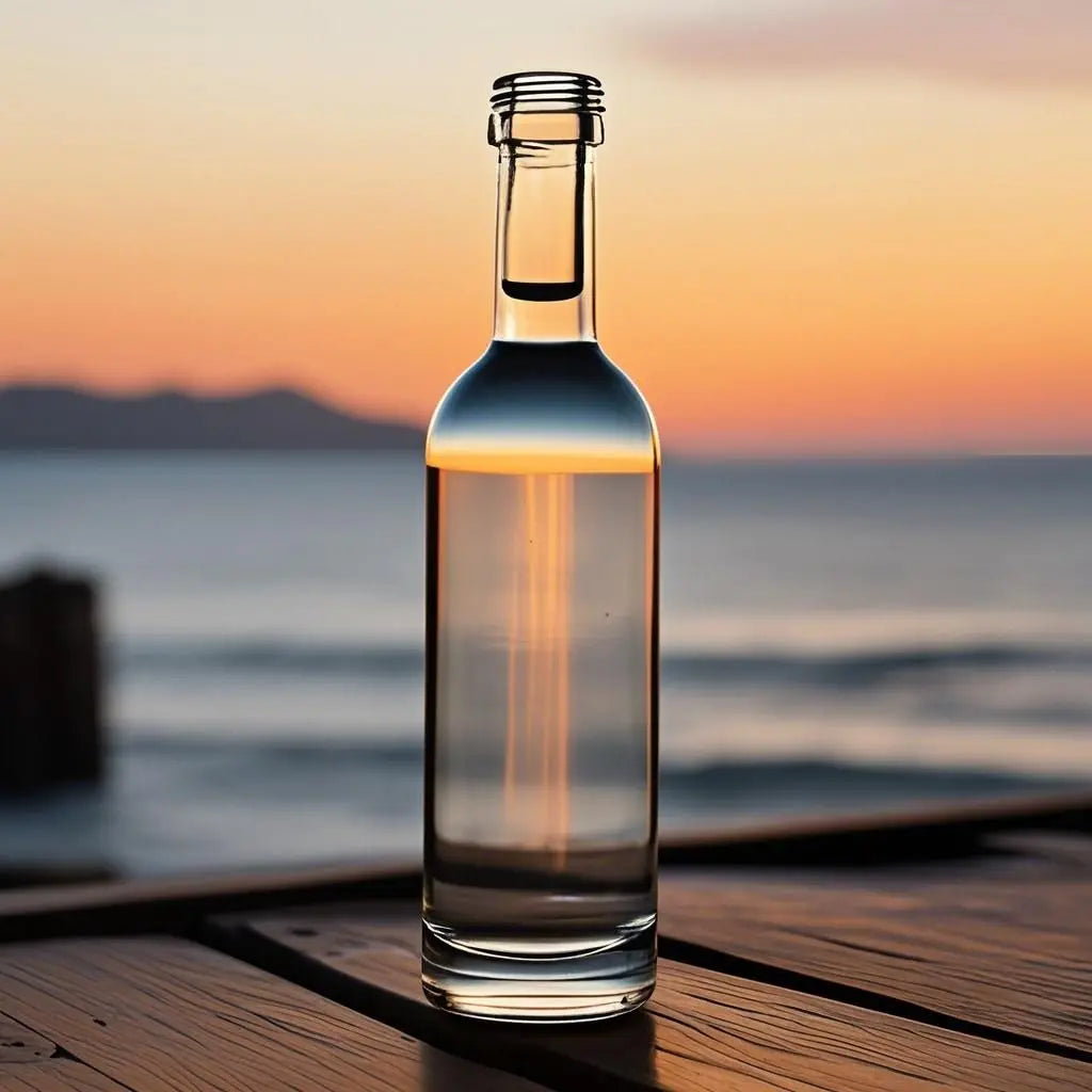 Wholesale Factory Price 50ml 5cl Whisky Vodka Rum Bottle Mini Empty Liquor Glass Bottle with Cap