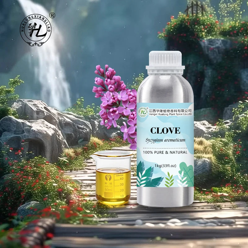 Organic Clove Leaf Essential Oil - 100% Pure Natural Indonesia Syzygium Aromaticum Leaves Steam Distilled | Bulk Price 1kg
