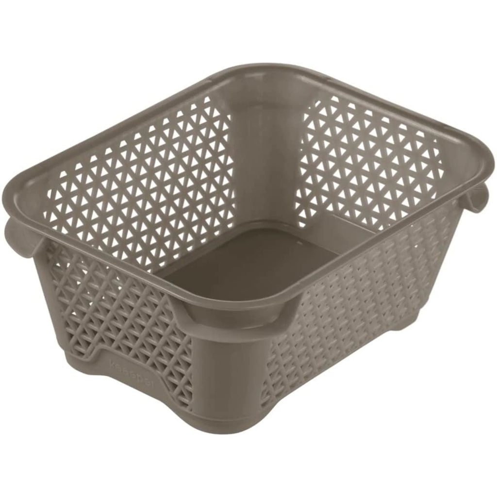 Mini Basket DIN A7 16 x 12 x 7 cm Mirko Brown