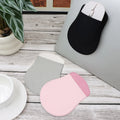 Reusable Lycra Sticky Mouse Pouch Ultra-thin Gourd Shape Mouse Pocket Soft Material Scratch-resistant Mouse Case for Laptop
