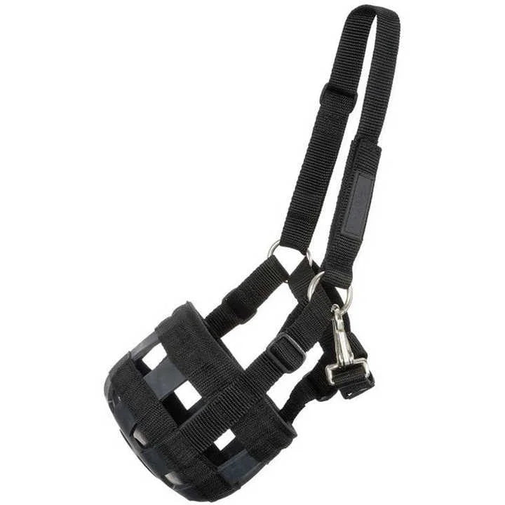 Ergonomic Horse Muzzle Adjustable Lightweight Design With Durable Breathable Materials Perfect for Grazing
