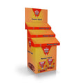 Custom Advertising Promotion 3 Tiers Cardboard Counters Shelves for Retail Stores