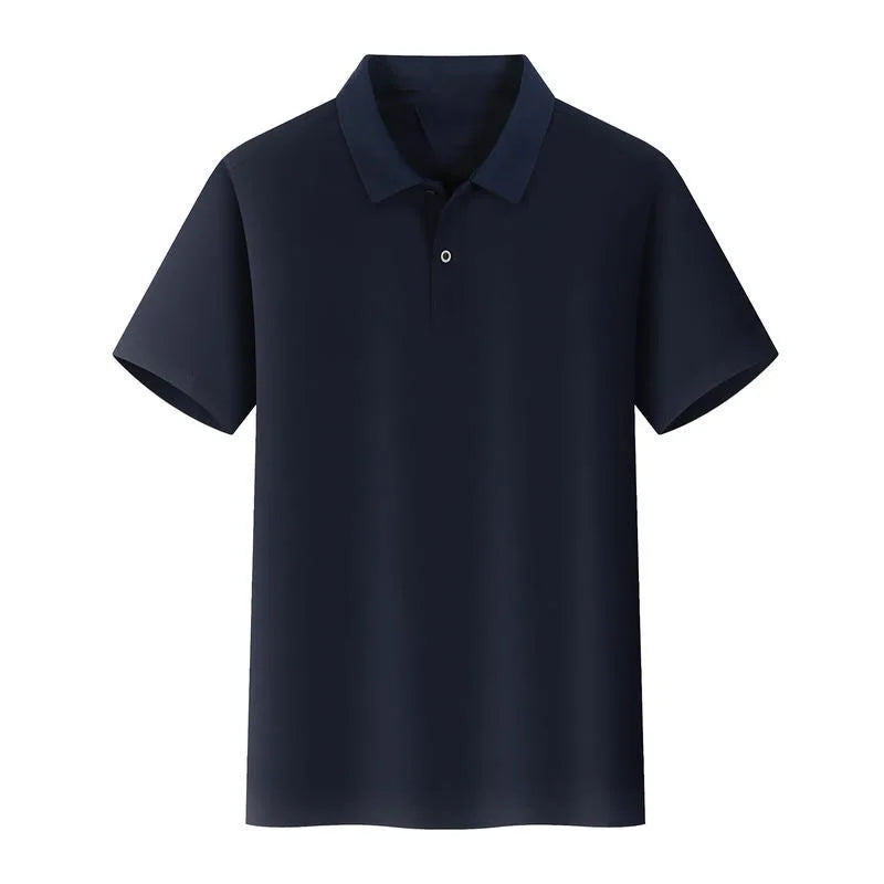 OEM custom logo embroidery printed design workclothes lapel short-sleeved T-shirt custom LOGO advertising culture POLO shirt