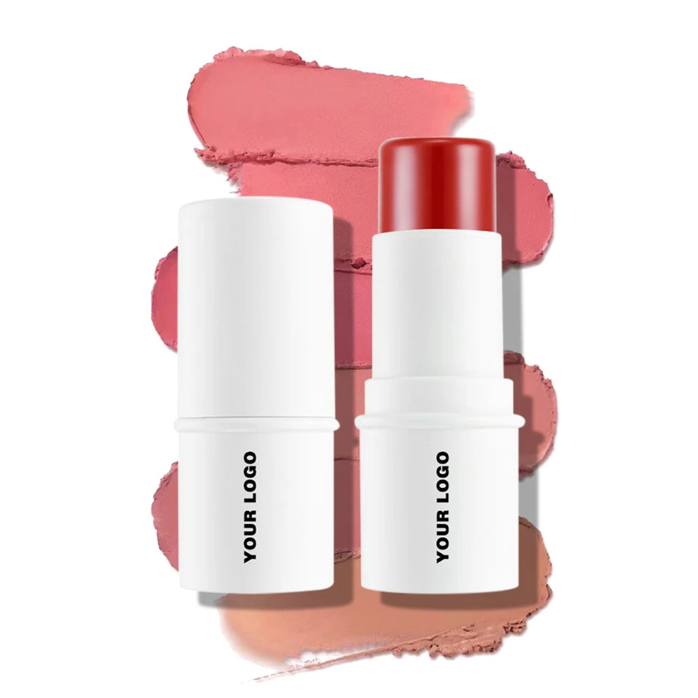 Pocket Blush Lip Eye Cheek 3 in 1 Blush Vegan Blush Stick Korean Blusher Private Label