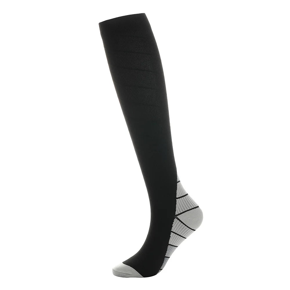 2026 Gradient Color Compression Socks Outdoor Pressure Socks for Women Cycling Socks Anti-odor and Sweat-wicking Socks for Men