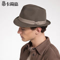 Men Women Fedora Hats Trilby Sunhats Caps Classical Retro Jazz Outdoor Travel Party Street Style Winter Warm