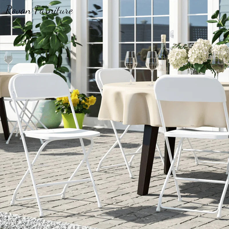 RTS TOP Jewish Wedding Acrylic Transparent clear House Chair Folding Dining Table and Chairs