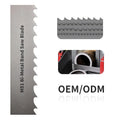 Industrial Grade M51 Bi-Metal Bandsaw Blade for Steel Pipe Solid Bar and Structural Metal Cutting