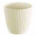 SANDY P 2.3L. flower pot dimensions (mm) 168x168x157 Cream color