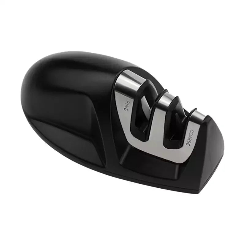 Hot Sale Customized Mini 2 Stage Tungsten Steel & Ceramic Eco-Friendly Knife Sharpener Kitchen Tools Household Convenient