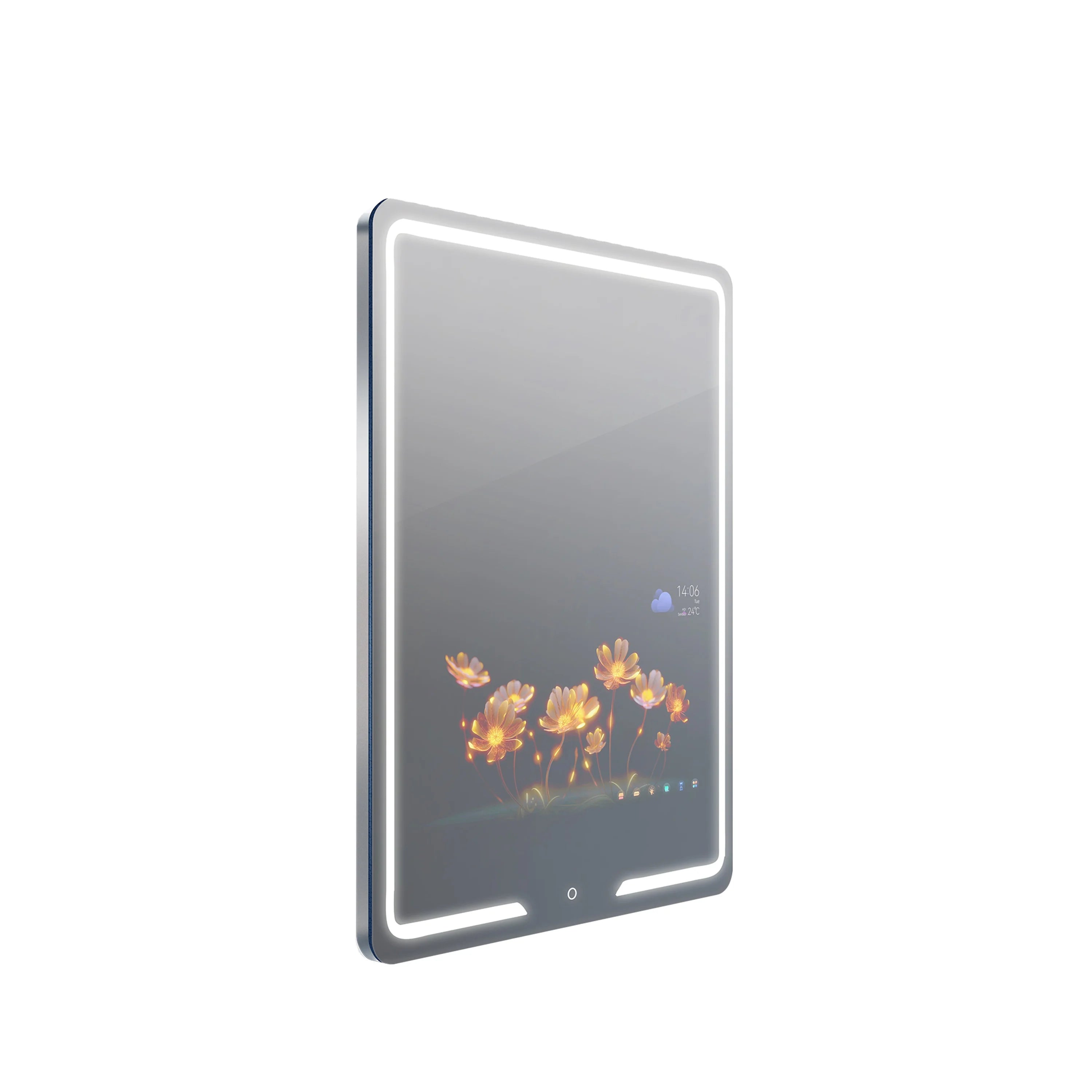 Vercon New Magic Mirror Full Function Smart Android Led Bathroom Mirror TV With Touch Screen Smart Mirror with Tv Waterproof