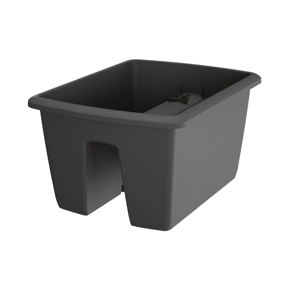 RESPANA RAILING 13L. planter dimensions (mm) 398x298x209 Anthracite color