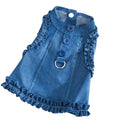 Pet Clothes Luxury Dog Chest Vest Teddy Cat Clothes Pet Comfortable Clothing Cowboy Dresses