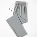 Oem Customized logo Design summer sun protection Ice silk casual pants loose slim breathable versatile straight sports trousers MegaBDM