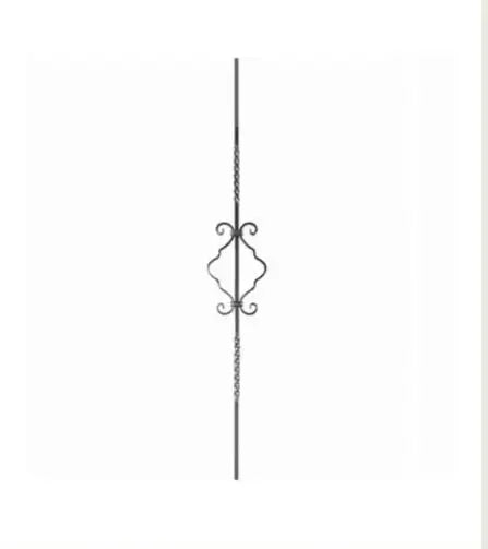 900x160mm Wrought Iron Articles Assembled Balusters for Gate Fence Railing Handrail Balustrade