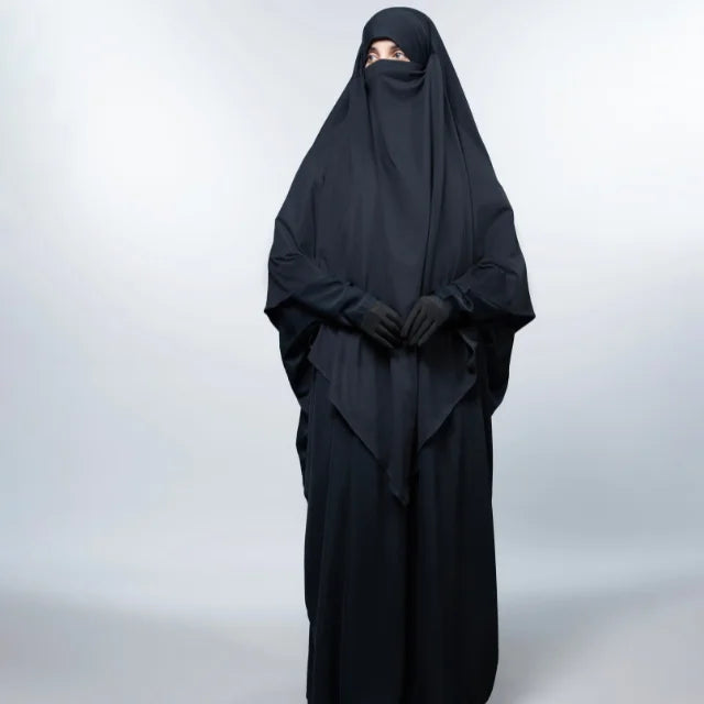 High Quality Cotton Jersey Breathable Khimar Hijab Wedding Modest Wear for Muslim Women Low MOQ Wholesale
