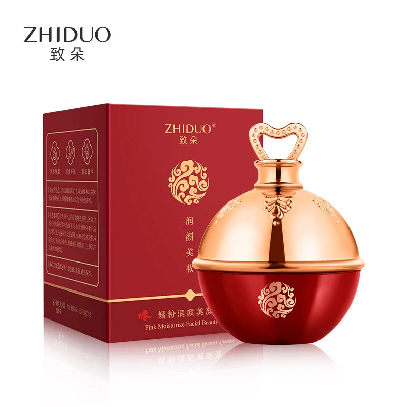 OEM ODM Private Label ZHIDUO Bright Whitening Freckle Anti Acne Face Cream Face Whitening Cream