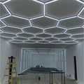 High-CRI 80 COB LED Working Light of 6500K Honeycomb Light for Automotive Paint Booths in Workshop