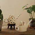 Nordic Handmade Ceramic Watering Can with Long Spout | Artistic Indoor Plant Watering Pot for Home Garden DÃ©cor