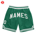 Premium Men's Custom Heavy Double-Layer Casual Shorts Breathable Summer Mesh Sweat-Wicking Technology High Street Elastic Waist