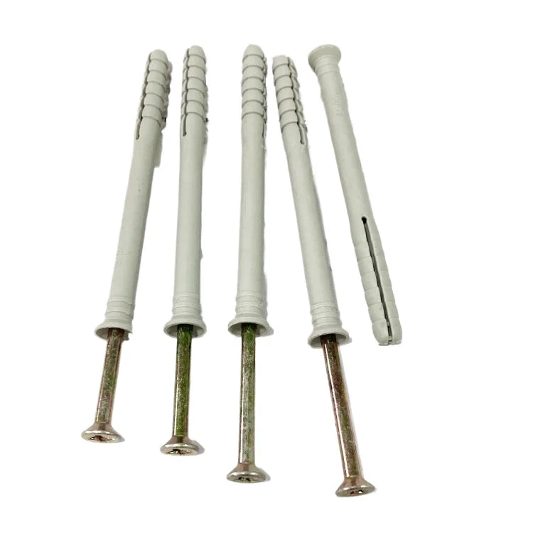 Countersunk Screws Manufacture PE/Nylon Wall Plugs Set Steel Expansion Anchor