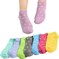 6 Pairs Candy Color Ankle Socks Soft & Lightweight Breathable Low Cut Socks Women's Stockings & Hosiery