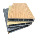 Latest WPC Fireproof Co-Extruded Aluminum Alloy Floor Non-Slip for Outdoor Durable for Exterior Use-for Living Room Hotel