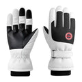 Winter Sports Skiing Gloves Combined with Insulation Lining and Durable Waterproof and Windproof Materials