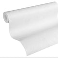 Made in Germany - Coatable Wallpaper rolls Plain Colour Paintable White Non Woven Vinyl Wallpaper for painting - 1005 x 053 m