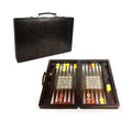 Star Luxury Durable Leather Case Backgammon Set One Size