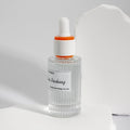 Custom Logo Vertical Grain Premium Two Layers Lid 30ml 50ml Essential Serum Glass Dropper Bottle With Box for Oil