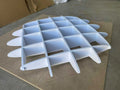 Suspended Ceiling Sound System 12mm Sound Isolation Polyester Fiber Pet Acoustic Panel Ceiling Baffle