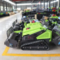 Slope Lawn Mower Remote Control Tracked Gasoline 45 Degree Climbing Capability for Hillside Riverbank and Orchard Maintenance MegaBDM