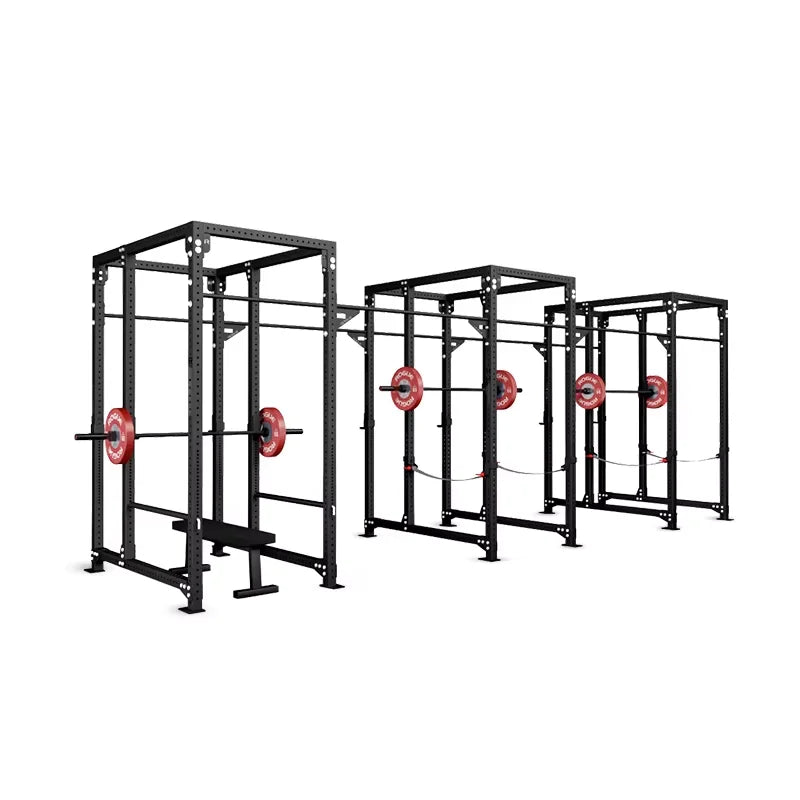 Helfit Multi-function Squat Rack Steel Commercial Strength Training Fitness Exercise Rigs Customizable