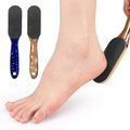 Melenlt Long Handle Nano Glass Foot File for Callus Removal Dead Skin Exfoliation Wet and Dry Use Foot Scrubber