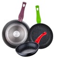Set of 3 frying pans 18/22/26 cm SAN IGNACIO Jolie collection