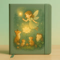 LABON Forest Elf Notebook Fairy Tale Style Journal Magical Woodland Aesthetic Diary for Girls Fantasy Writing and Mindfulness