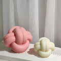 Round Ball Twisted Knot Candle Mold Curved Yarn Silicone Molds for Wax Resin Hand Crafts for Home Wedding Party Decoration MegaBDM